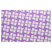 Tissu J'aime mon coton de Tulear (Fat Quarter)