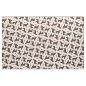 Tissu J'aime mon épagneul de Boykin (Fat Quarter)