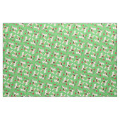 Tissu J'aime mon Fox Terrier de fil (Fat Quarter)