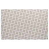 Tissu J'aime mon inscher miniature (Yard)