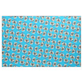 Tissu J'aime mon Keeshond (Fat Quarter)