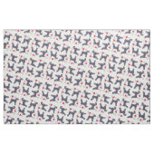 Tissu J'aime mon Kerry Blue Terrier (Fat Quarter)