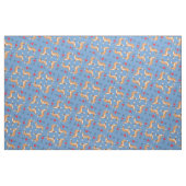 Tissu J'aime mon Podengo portugais (Fat Quarter)