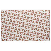 Tissu J'aime mon Ringard Cairn Terrier (Fat Quarter)