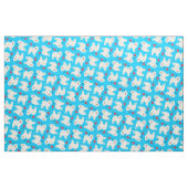 Tissu J'aime mon Samoyed (Fat Quarter)