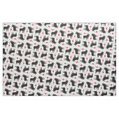 Tissu J'aime mon Schipperke (Fat Quarter)