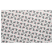 Tissu J'aime mon Schnauzer géant (Fat Quarter)