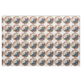 Tissu J'aime mon Skye Terrier (Yard)