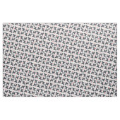 Tissu J'aime mon Terrier russe noir (Yard)