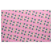 Tissu J'aime mon Yorkie (Fat Quarter)