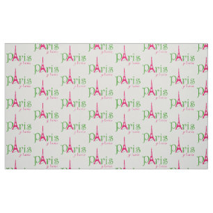 Tissu J'aime Paris