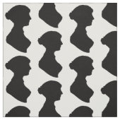 Tissu Jane Austen silhouette (Échantillon)