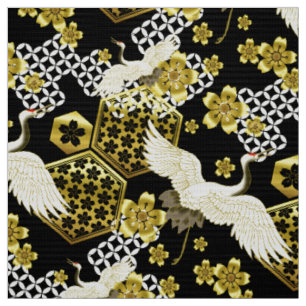Tissu japonais de motif de kimono