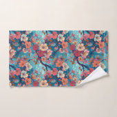 Tissu japonais Kimono inspiré (Serviette à main)