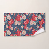 Tissu japonais Kimono inspiré (Serviette à main)