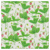 Tissu Jardin aux fraises (Fermer)