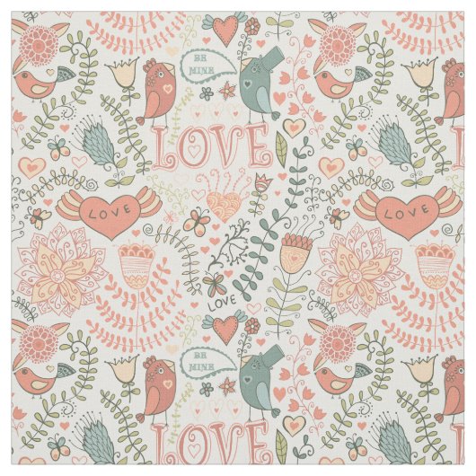 Tissu Jardin d'Amour (Échantillon)