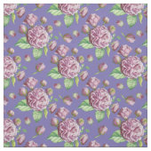 Tissu Jardin de camélias fleurs (Échantillon)