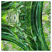 Tissu Jardin de Cobble....... (Échantillon)