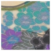 Tissu Jardin de Gazania (Fermer)