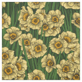 Tissu Jardin de la jonquille (Échantillon)