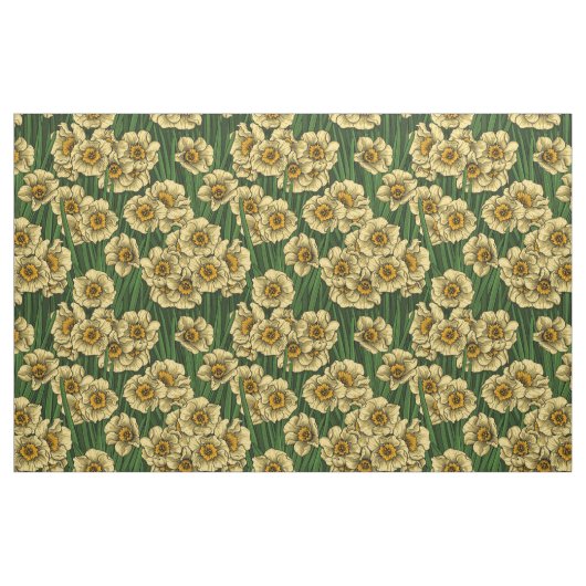 Tissu Jardin de la jonquille (Fat Quarter)