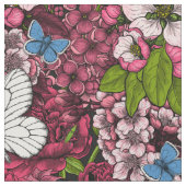 Tissu Jardin de printemps 2 (Fermer)