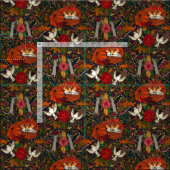 Tissu jardin de renard (Carreau)