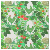 Tissu Jardin de tomates surcultivé (Fermer)