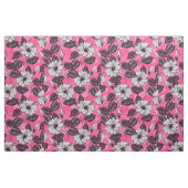 Tissu Jardin des Hibiscus 2 (Yard)