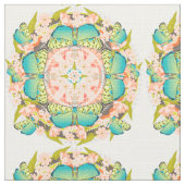 Tissu Jardin des papillons (Détail)