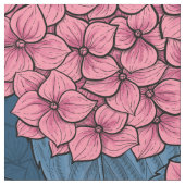Tissu Jardin d'Hydrangea (Fermer)