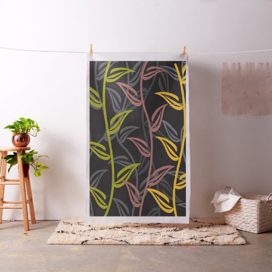 Tissu Jardin floral du milieu de l'été (In Situ)