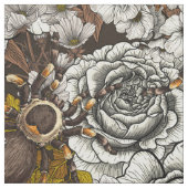 Tissu Jardin Tarantula 2 (Échantillon)