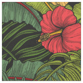 Tissu Jardin tropical (Fermer)