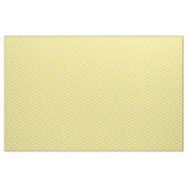 Tissu Jaune blanc LG Chevron ZigZag Motif 12I (Yard)
