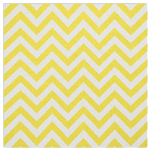 Tissu Jaune blanc LG Chevron ZigZag Motif 12I (Échantillon)
