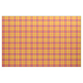 Tissu jaune bleu rouge de plaid de collection de (Yard)