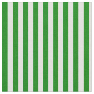 Tissu Jaune clair et vert Lin/Motif rayé