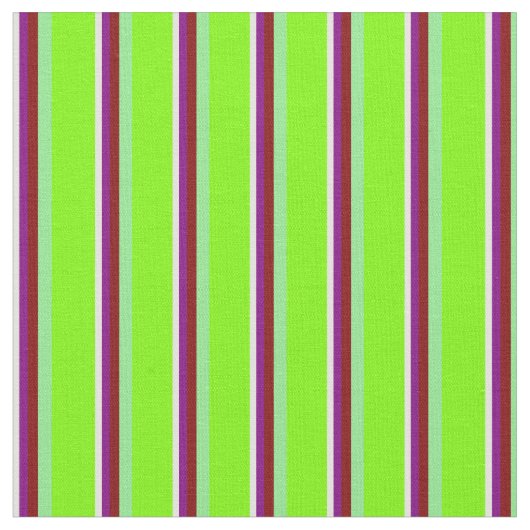 Tissu Jaune clair, pourpre, marron, vert clair et vert (Fermer)