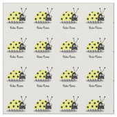 Tissu Jaune de Ladybug (Fermer)