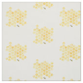 tissu jaune de peinture de nid d'abeilles (Échantillon)