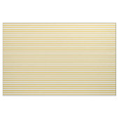 Tissu jaune et blanc de moutarde de rayure (Yard)