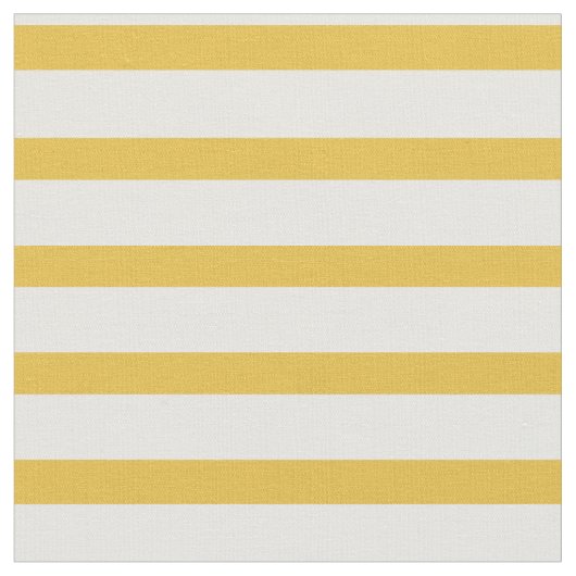 Tissu jaune et blanc de moutarde de rayure (Fermer)