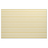Tissu jaune et blanc de moutarde de rayure (Fat Quarter)