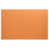 Tissu jaune et rouge de point de polka (Yard)