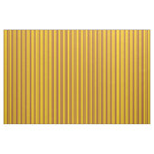 Tissu Jaune et Sienne Striped/Linked Motif (Yard)