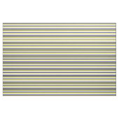 Tissu Jaune, Gris Dim, Bleu Foncé, Tan & Blancs (Fat Quarter)