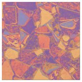 Tissu Jaune orange pourpre hippie tribal de Boho (Fermer)