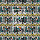Tissu jaune PARE (Carreau)